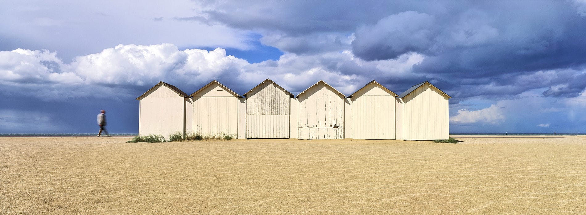 Cabines de plage ouistreham