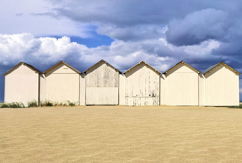 Cabines de plage ouistreham