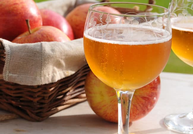 Verres de cidre du Calvados