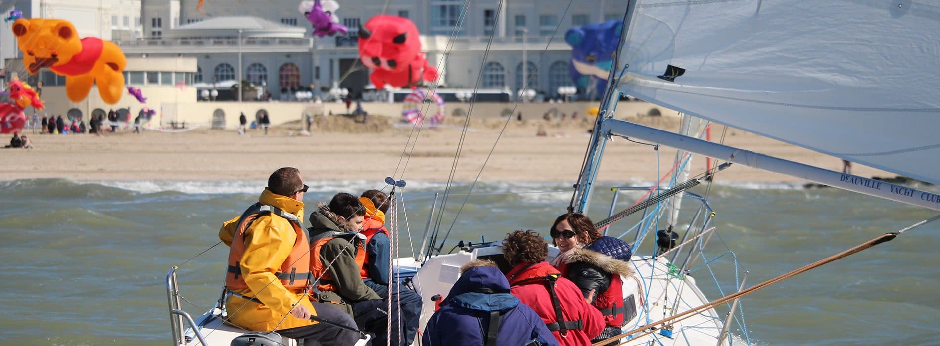 Sortie en mer à Deauville