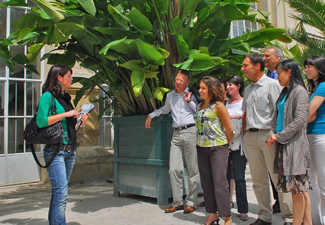 Visite guidée au jardin des plantes de Caen