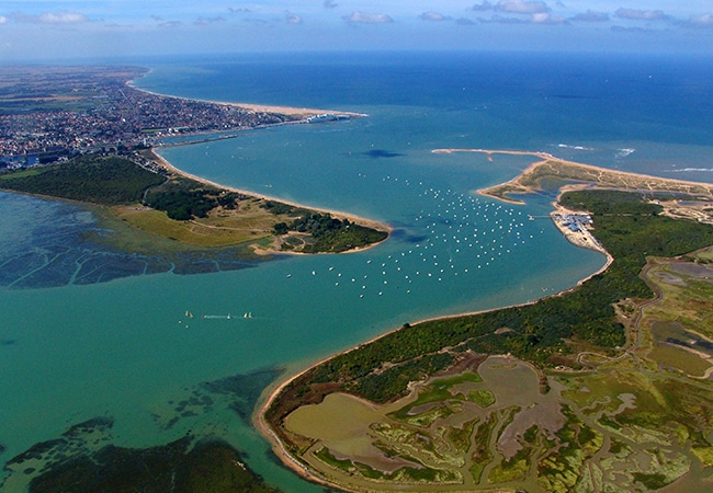 Salenelles dans le Calvados vu du ciel