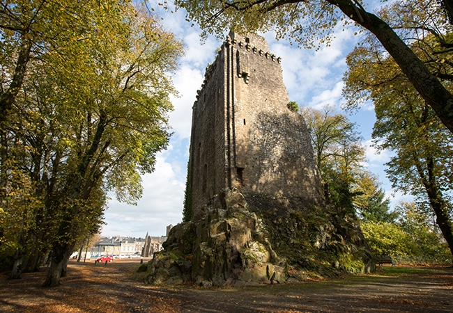 Donjon à Vire dans le Calvados