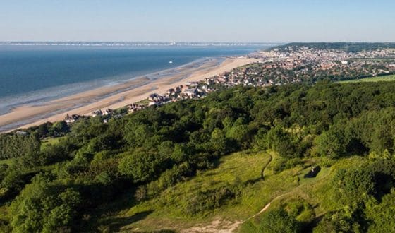 Panorama de Deauville dans le Calvados