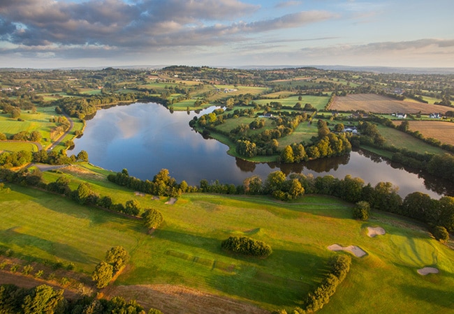 Paysage du Calvados en Normandie