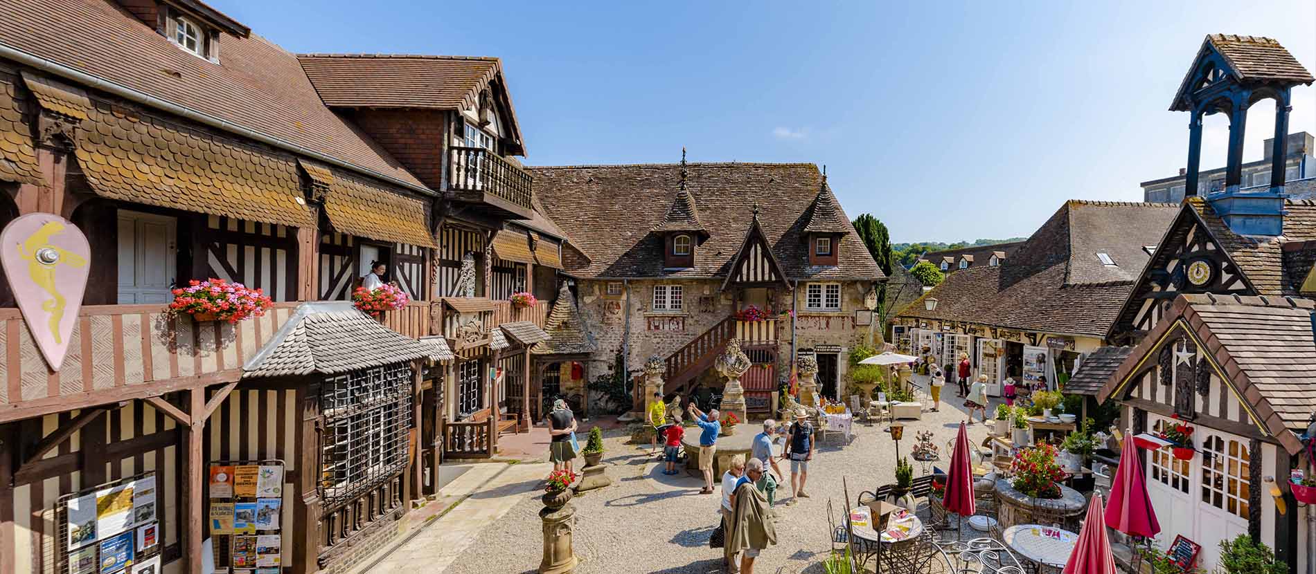 Village de Guillaume le conquérant à Dives-sur-Mer