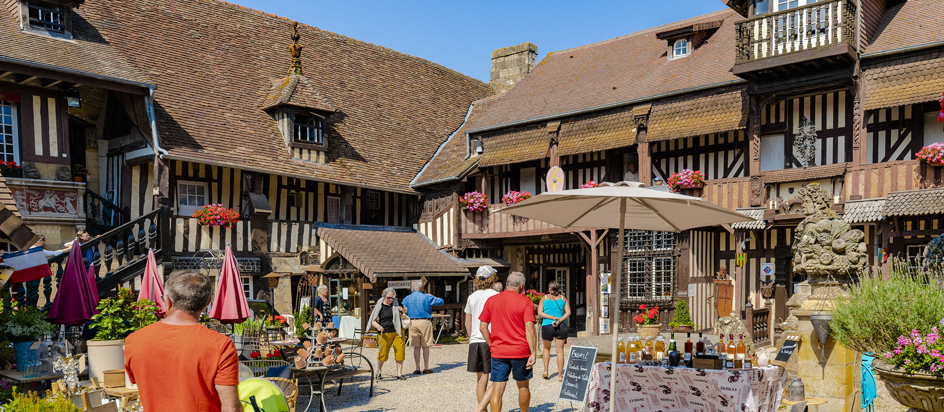 Village de Guillaume le conquérant à Dives-sur-Mer