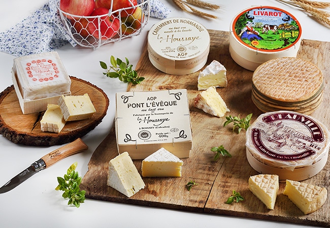 Plateau de fromages normand