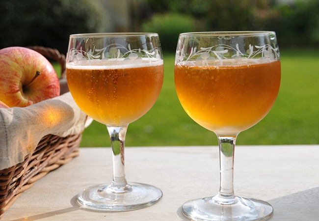 Verres de cidre