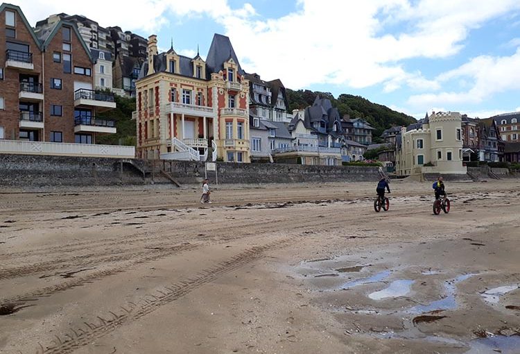 Fatbike sur la plage