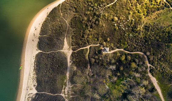 Nature vue du ciel