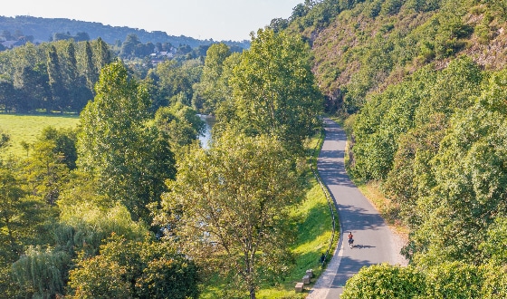 vélo dans la nature