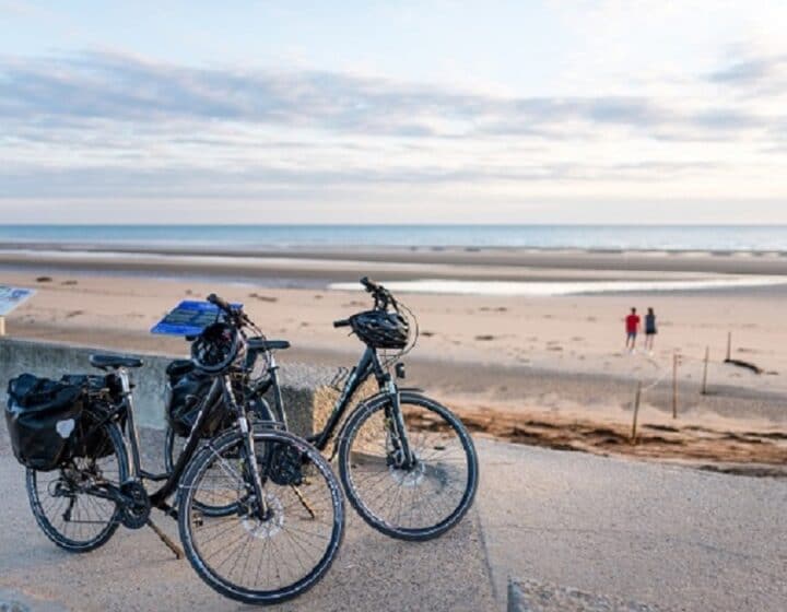 Omaha beach à Saint-Laurent-sur-Mer