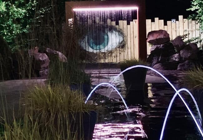 jeux d'eau de nuit