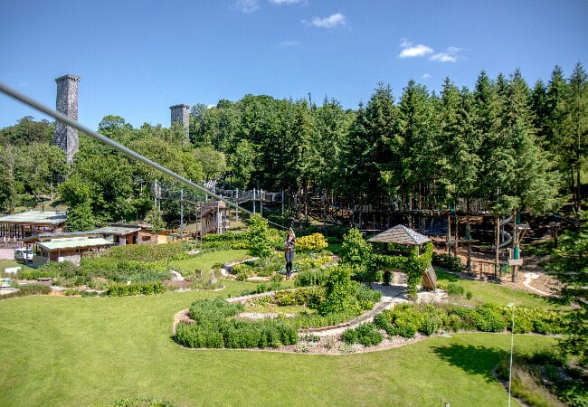 parc tyrolienne luge