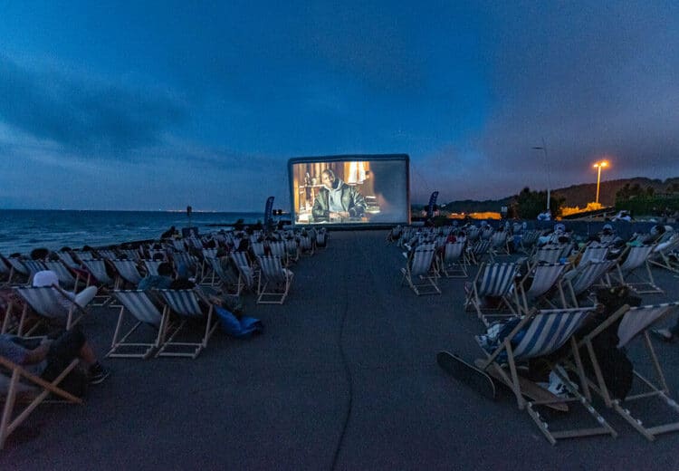 Cine plein air de Cabourg