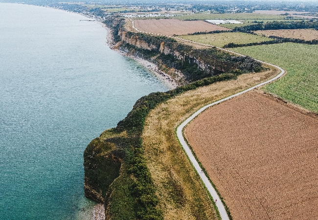 voie verte bord de mer