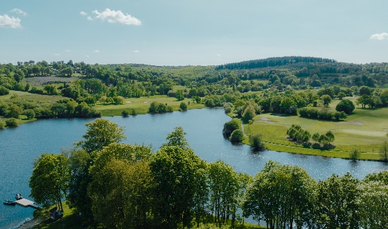lac de la dathée dans le bocage normand